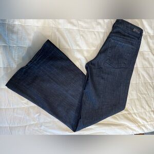 Dark wash wide Palazzo Pants by citizens of humanity size 27